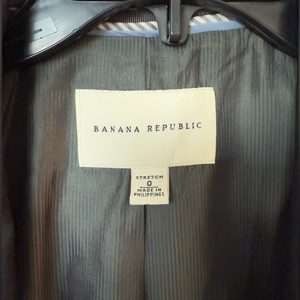 Banana Republic black suit jacket (wool) - Picture 6 of 7